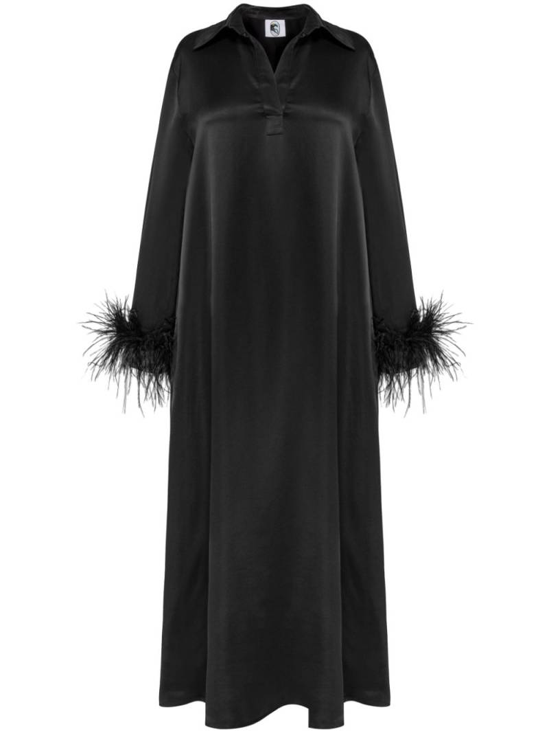 Sleeper Luna maxi dress - Black von Sleeper