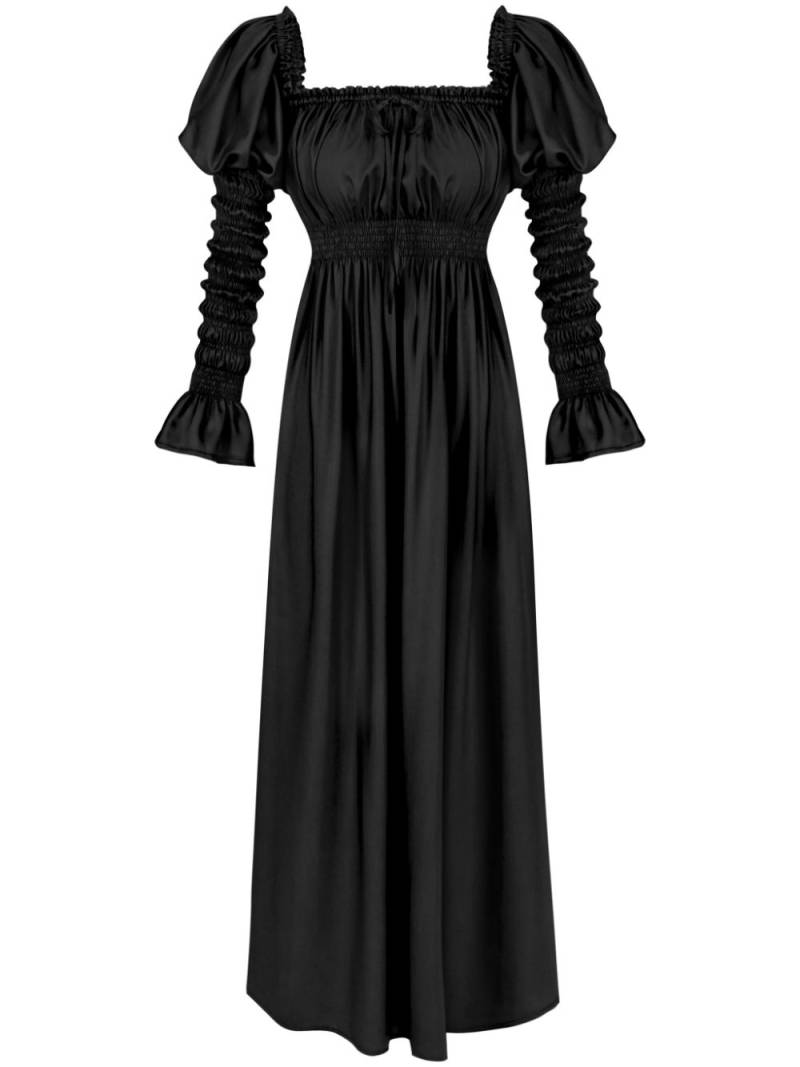 Sleeper Paloma maxi dress - Black von Sleeper