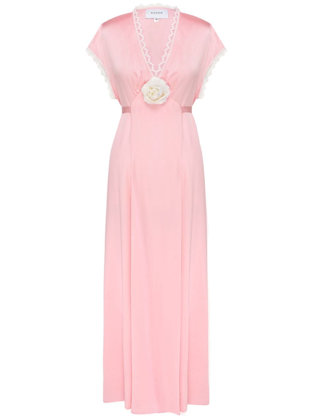 Sleeper The Genus satin dress - Pink