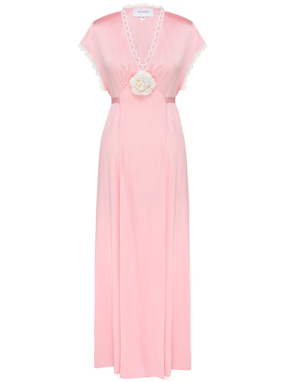 Sleeper The Genus satin dress - Pink von Sleeper