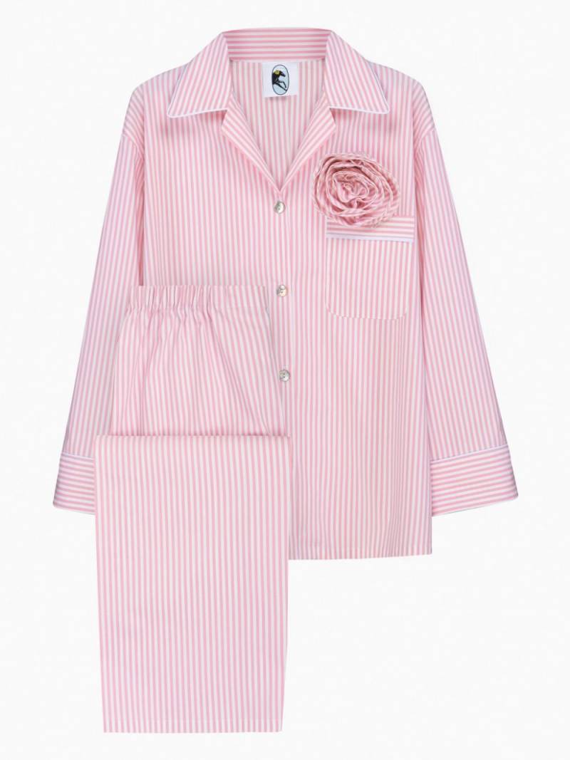 Sleeper The Rose pyjama set - Pink von Sleeper