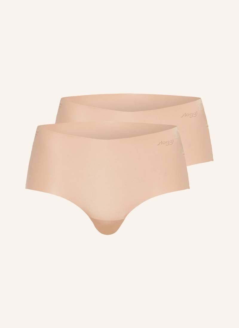 Sloggi 2er-Pack Panties Zero Microfibre braun von Sloggi