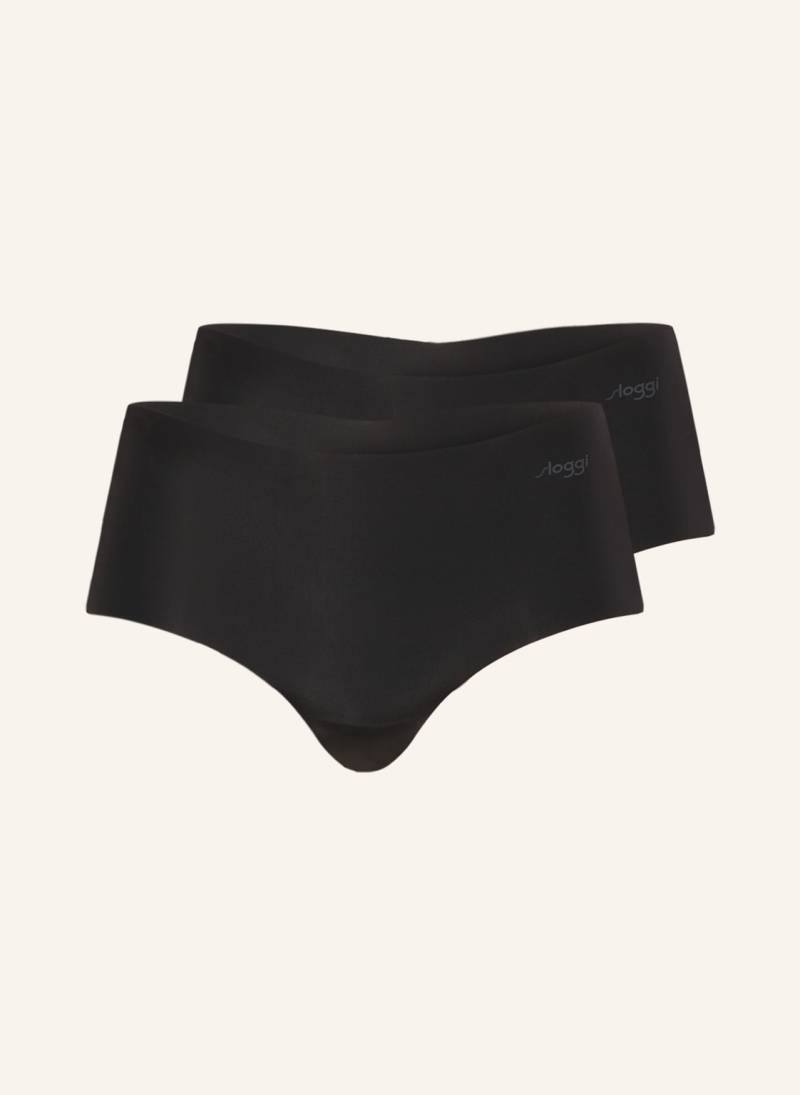 Sloggi 2er-Pack Panties Zero Microfibre schwarz von Sloggi