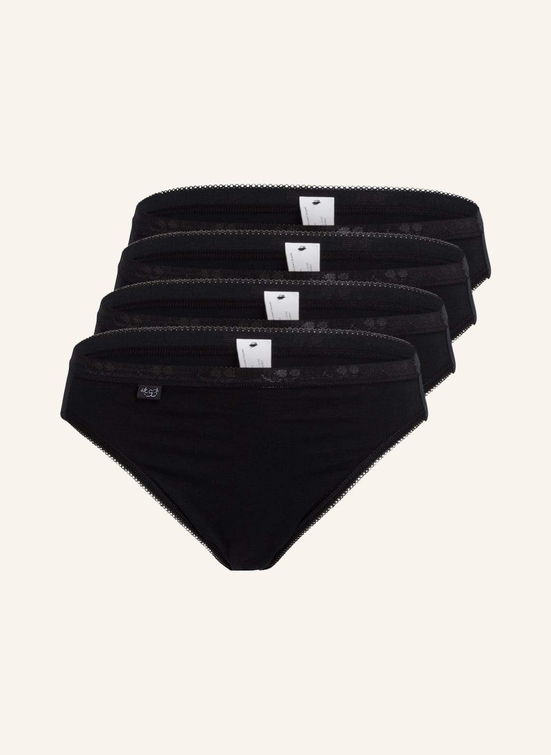 Sloggi 4er-Pack Slips Basic+ schwarz Sloggi 4er-Pack Slips Basic+ schwarz von Sloggi