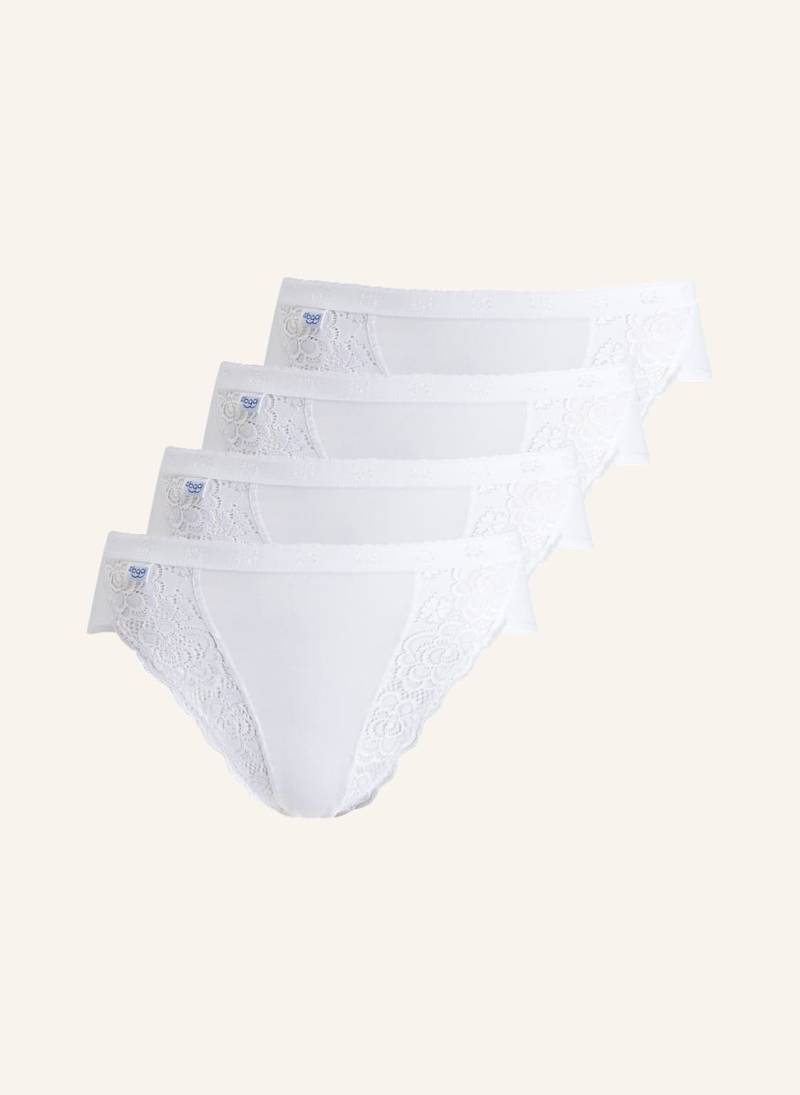 Sloggi 4er-Pack Slips Chic weiss Sloggi 4er-Pack Slips Chic weiss von Sloggi