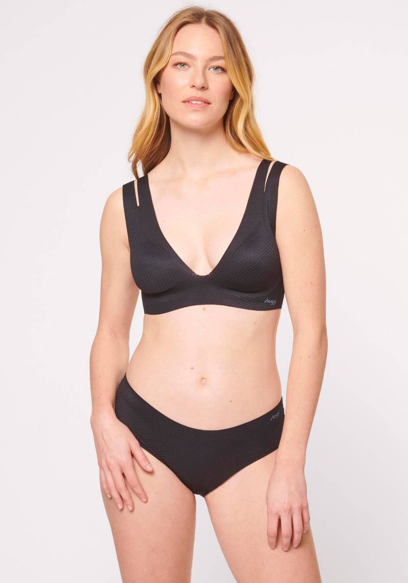 sloggi Bustier »ZERO Feel Flow Bralette«, ohne Bügel, Soft-BH, Double-Cut-Out-Träger von Sloggi