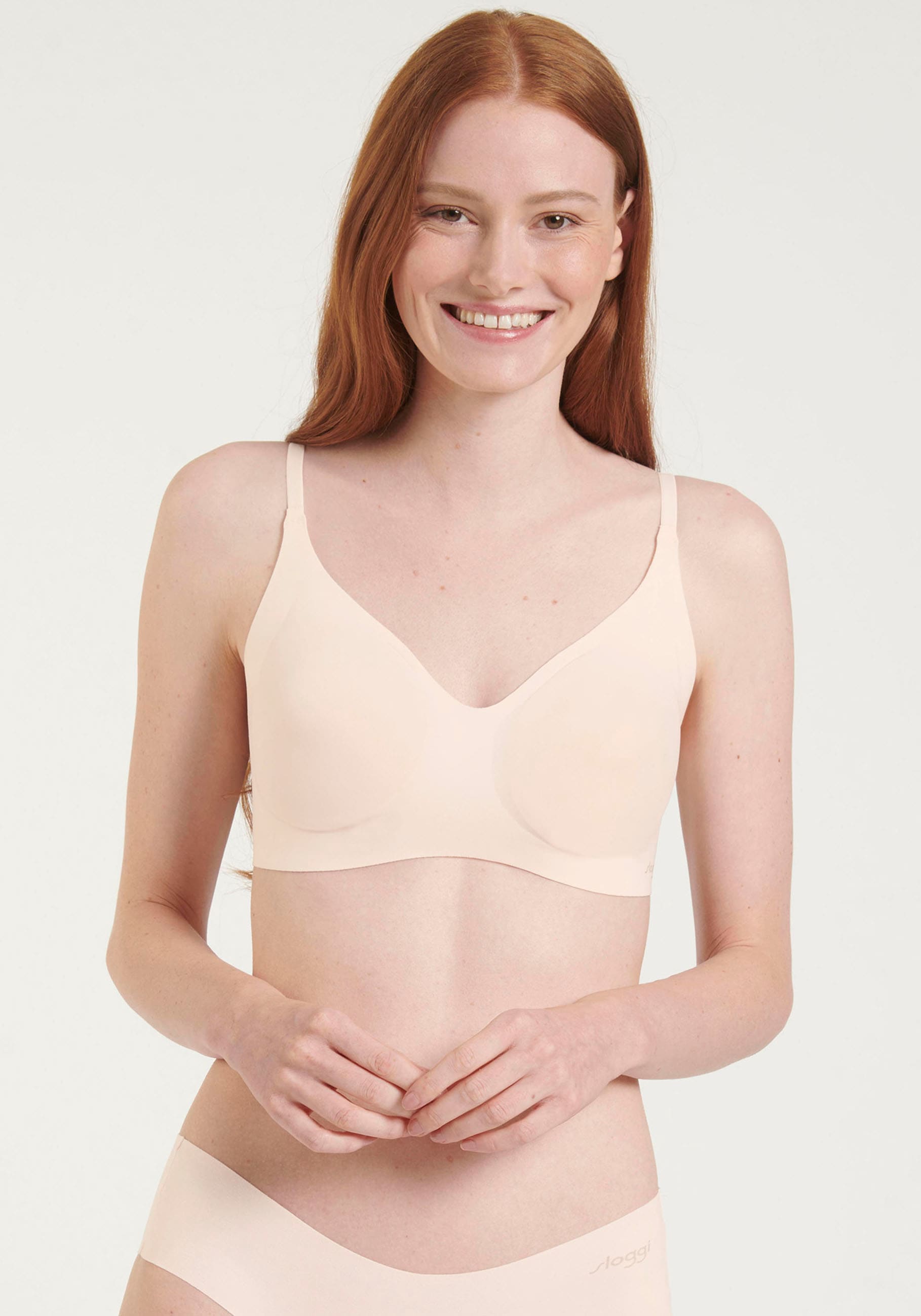 sloggi Bustier »ZERO Microfibre 2.0 Bralette«, ohne Bügel mit herausnehmbaren Pads von sloggi