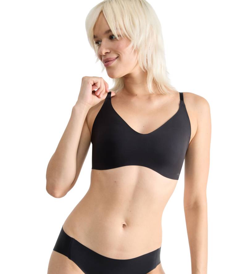 sloggi Bustier »ZERO Microfibre 2.0 Bralette«, nahtlos und unsichtbar von Sloggi