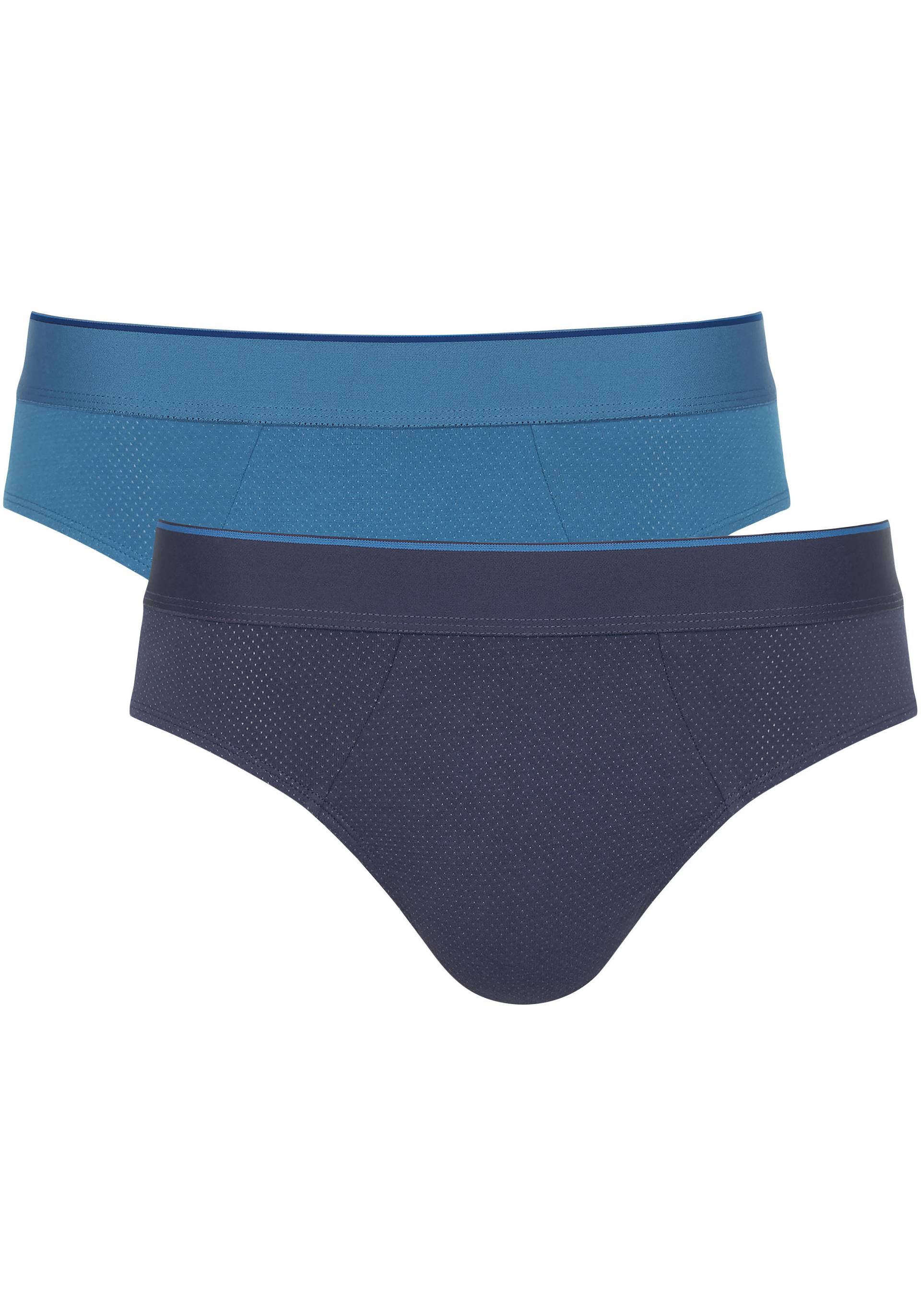 sloggi Midislip »men EVER Airy Brief C2P«, (2er Pack), Herrenslip, Brief mit atmungsaktivem Mesh von Sloggi