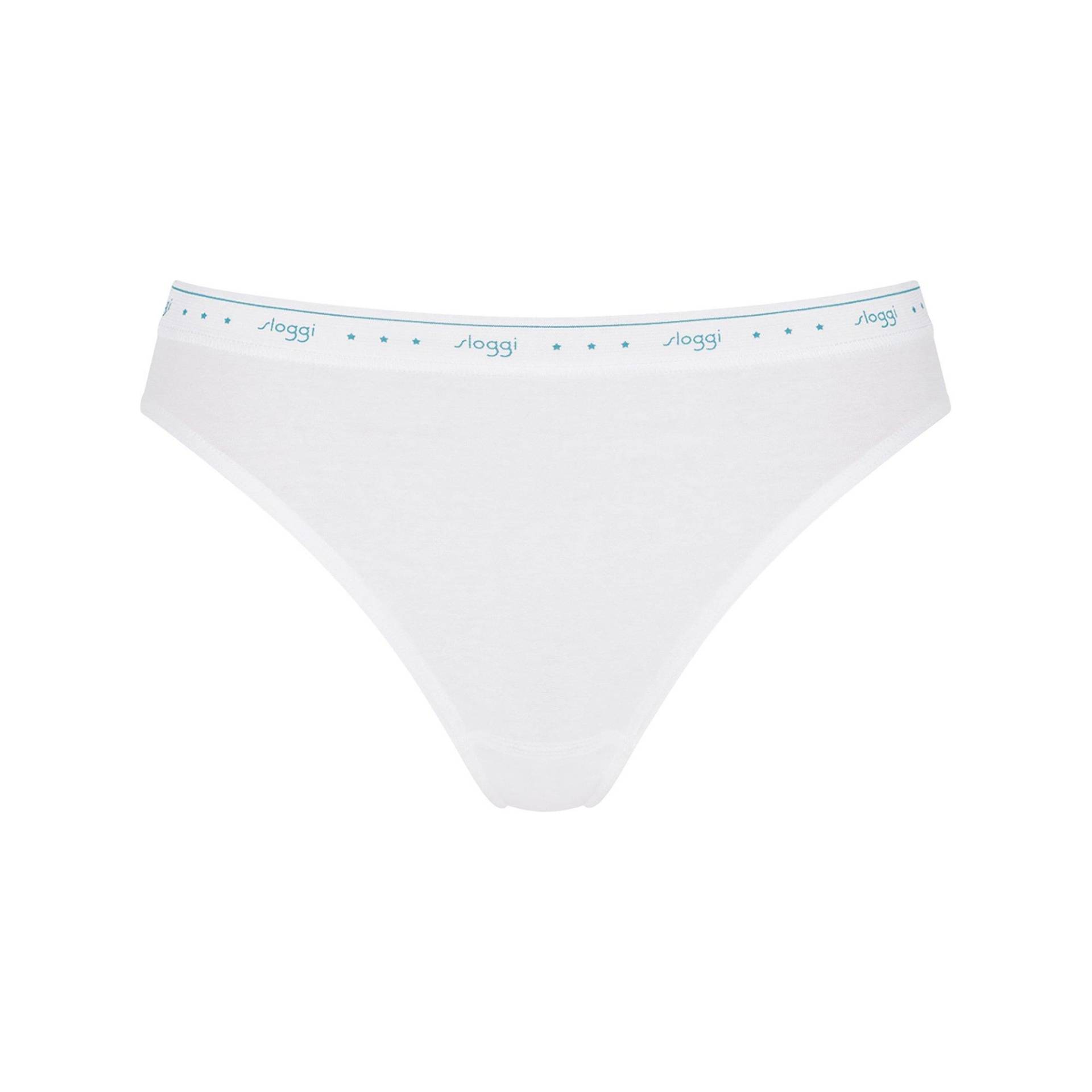 Multipack, Tai Slips Damen Weiss 38 von sloggi