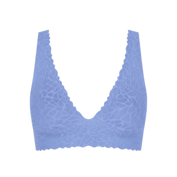 Sloggi Zero feel Lace Top 2.0, aqua blau, M von Sloggi