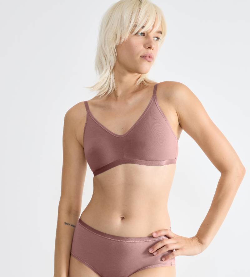 sloggi Bügel-BH »GO Daily Cotton Soft bra«, glanzeffekt Details von Sloggi