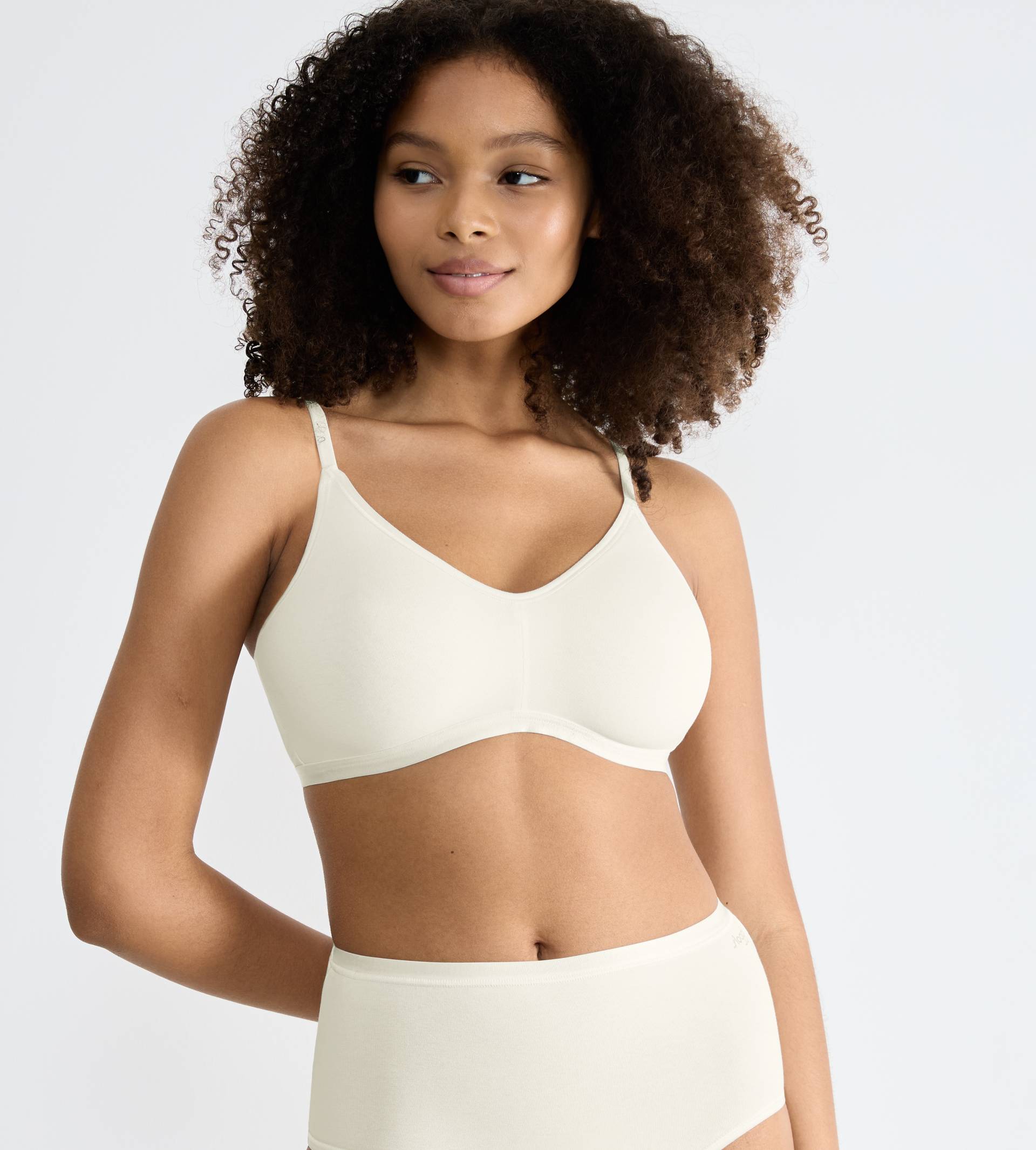 sloggi Bügel-BH »GO Daily Cotton Soft bra«, glanzeffekt Details von Sloggi