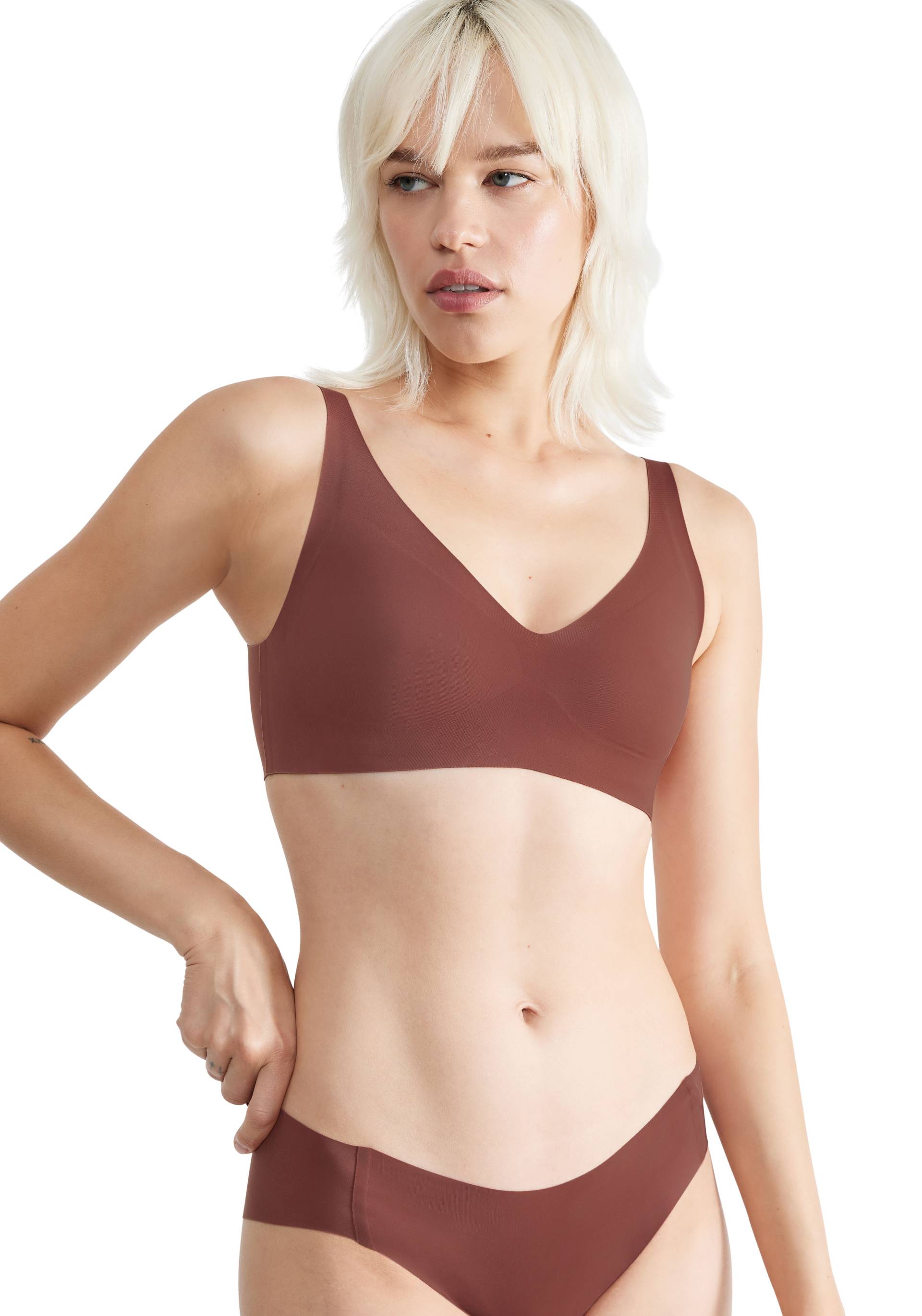 sloggi Bügelloser BH »NEU: ZERO Feel 2.0 Soft bra«, nahtlos und unsichtbar von Sloggi