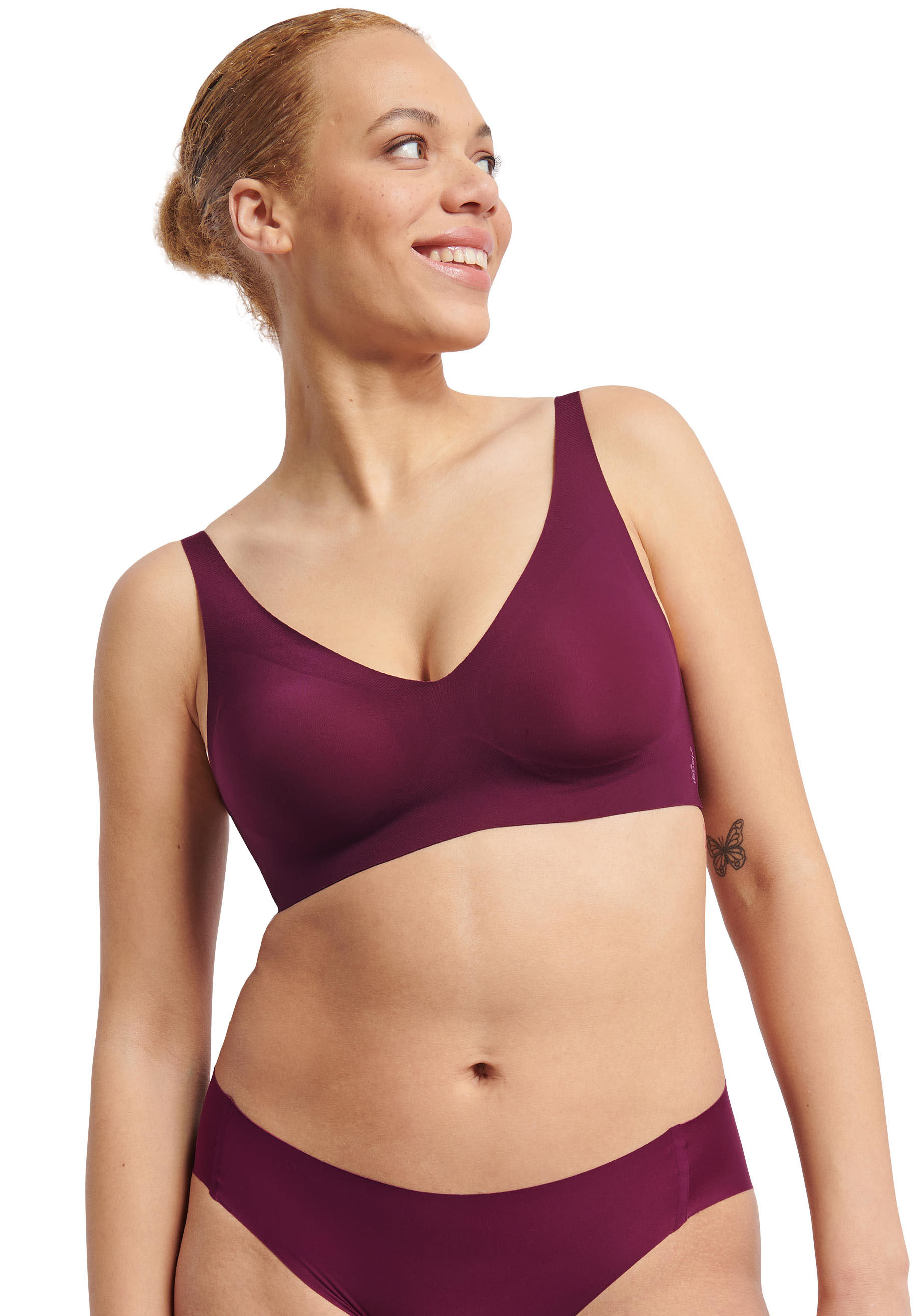 sloggi Bügelloser BH »NEU: ZERO Feel 2.0 Soft bra«, nahtlos und unsichtbar von Sloggi