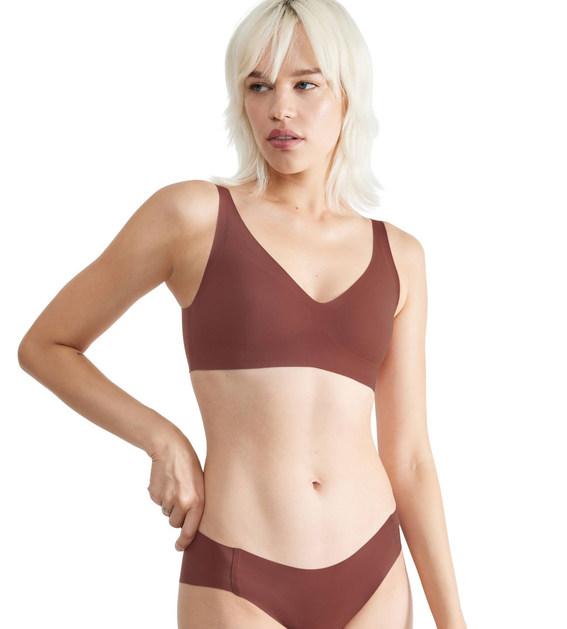 sloggi Bustier »ZERO Feel 2.0 Bralette«, nahtlos und unsichtbar von Sloggi