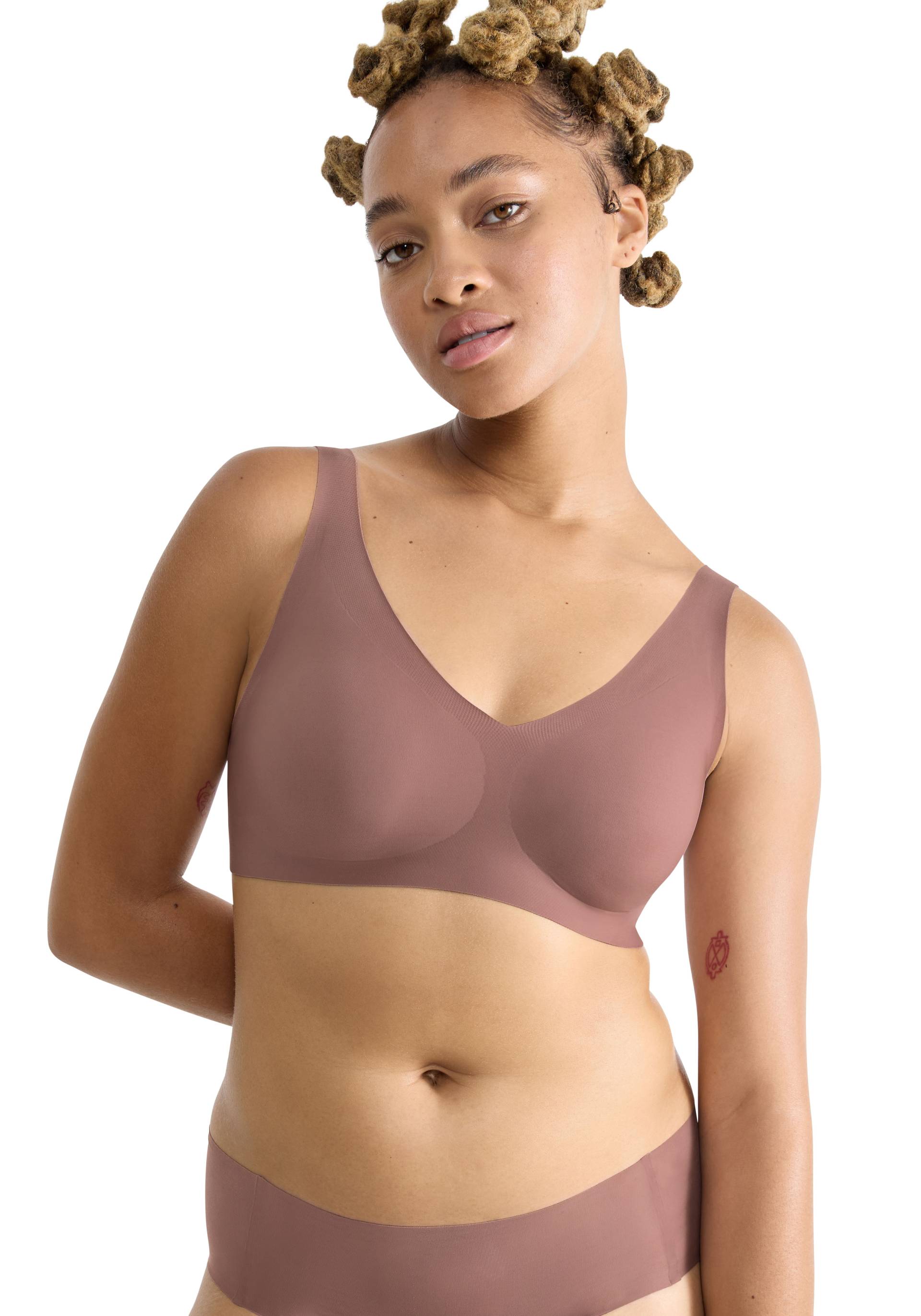 sloggi Bustier »NEU: ZERO Feel 2.0 Bralette«, nahtlos und unsichtbar von Sloggi