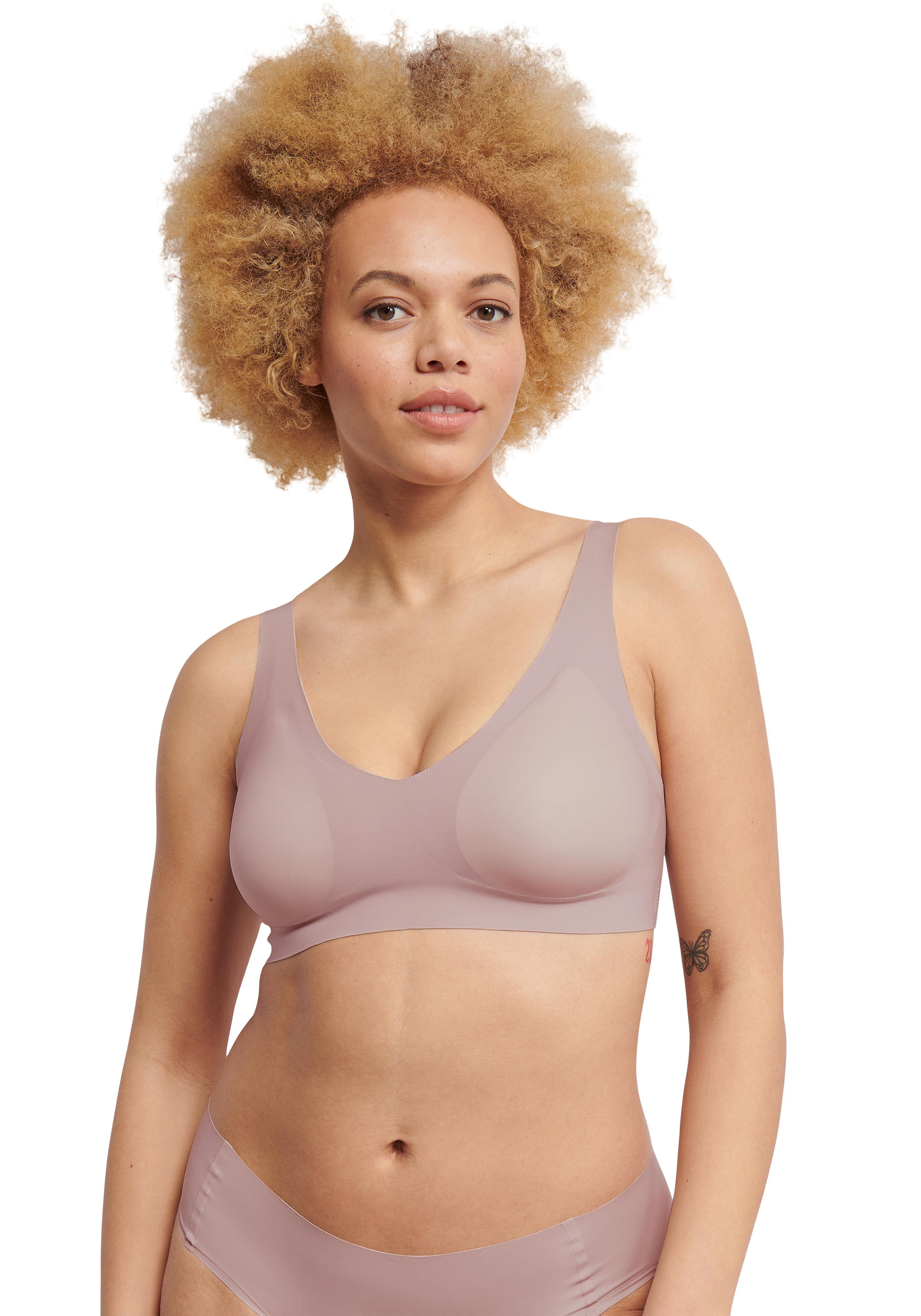 sloggi Bustier »NEU: ZERO Feel 2.0 Bralette«, nahtlos und unsichtbar von Sloggi