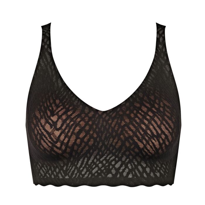 sloggi Damen Zero Feel Bliss Bralette, schwarz von Sloggi