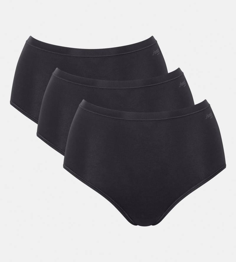 sloggi Slip »GO Daily Cotton Highwaist 3P«, (3 St., 3er Pack), glanzeffekt Details von Sloggi