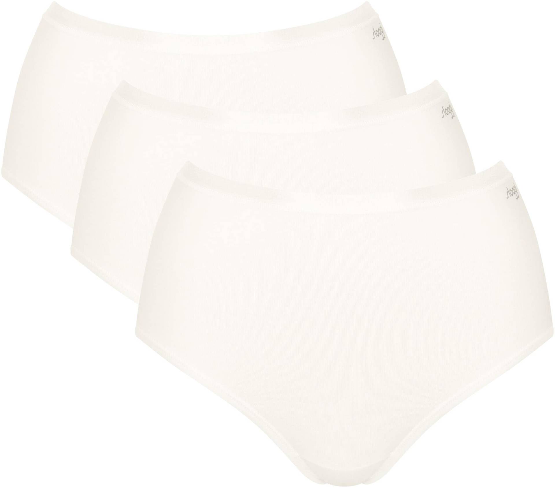 sloggi Slip »GO Daily Cotton Highwaist 3P«, (3 St., 3er Pack), glanzeffekt Details von Sloggi