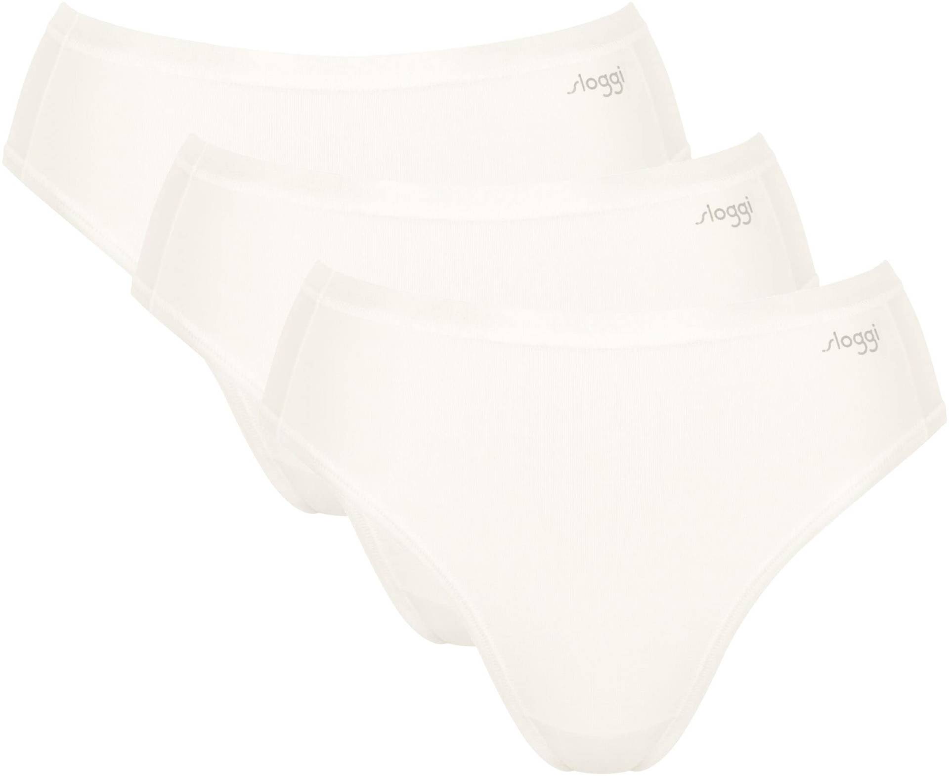 sloggi Slip »GO Daily Cotton Tai 3P«, (3 St., 3er Pack), glanzeffekt Details von Sloggi