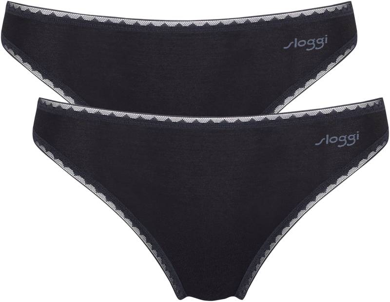 sloggi Slip »GO Tai C2P«, (2er Pack), zarte Spitzendetails von Sloggi