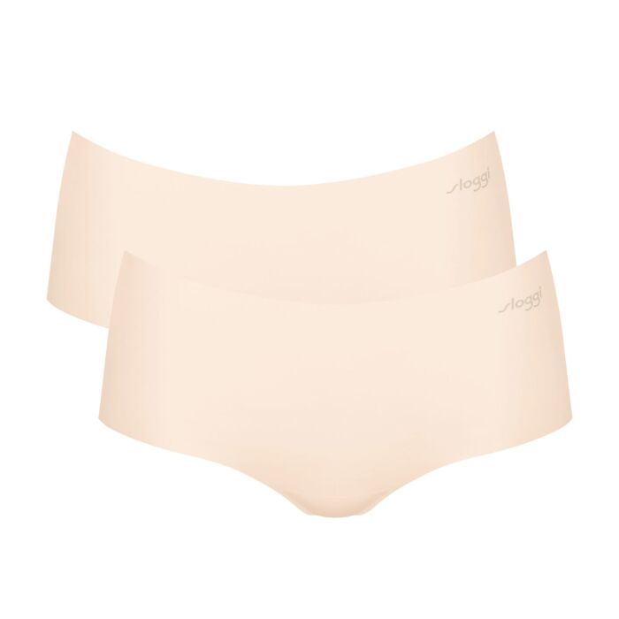 sloggi Slip Short DUO-Pack, beige, M von Sloggi