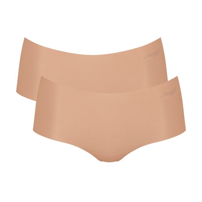 sloggi Slip Short DUO-Pack, cappuccino, M von Sloggi