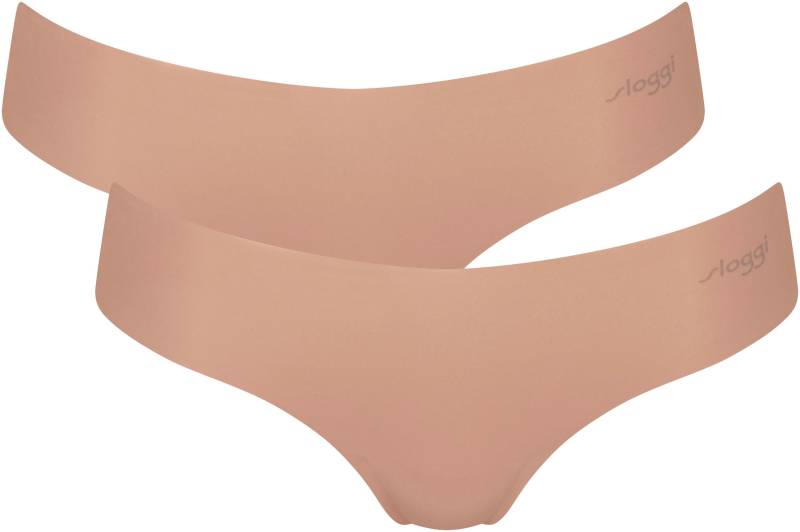 sloggi Slip »ZERO Microfibre 2.0 Hipstring 2P«, (2er Pack), nahtlos und unsichtbar von Sloggi