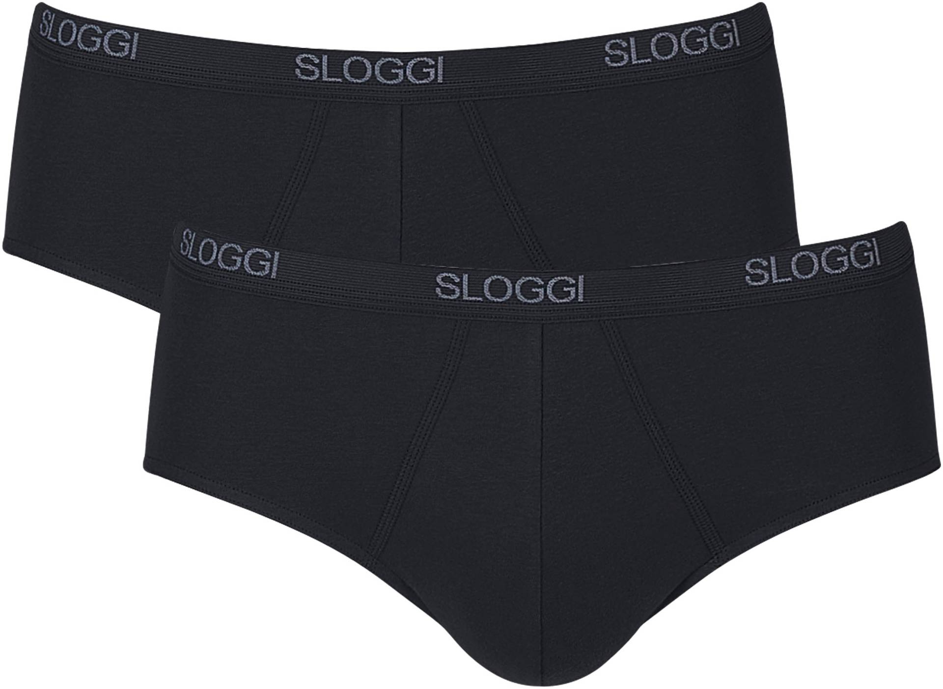 sloggi Slip »men Basic Midi 2P«, (2er Pack), perfekter Sitz von Sloggi