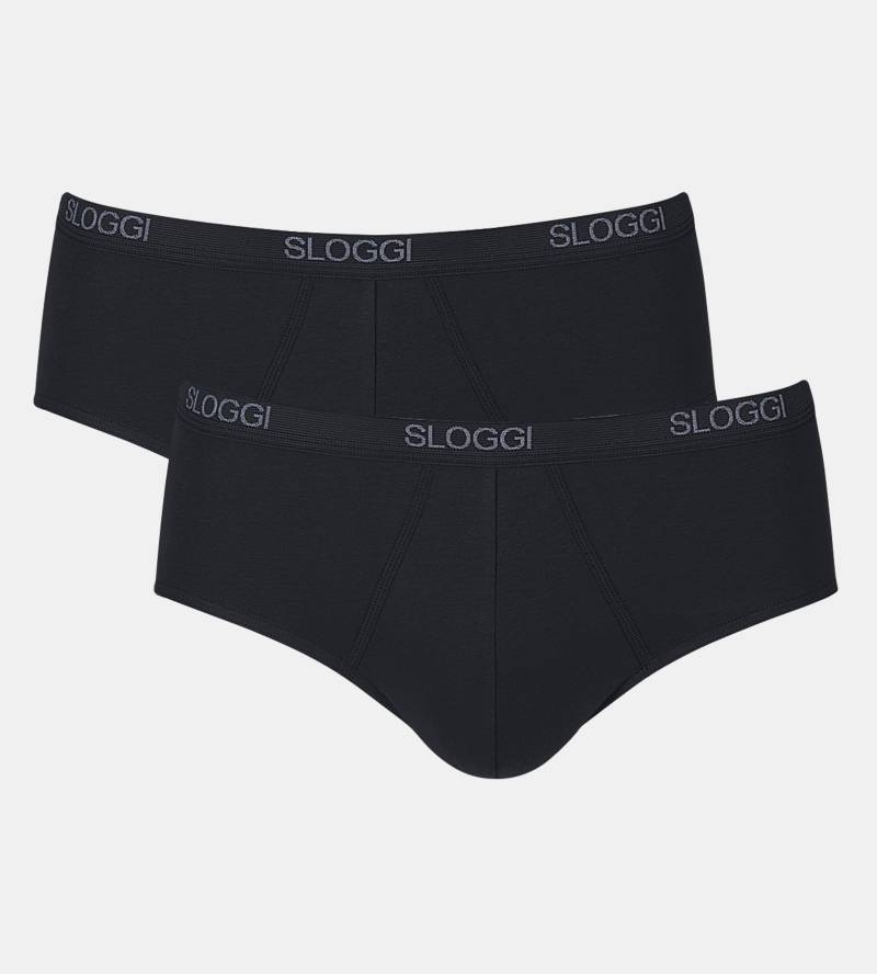 sloggi Slip »men Basic Midi 2P«, (2er Pack), perfekter Sitz von Sloggi