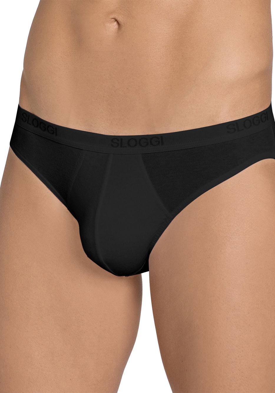 sloggi Slip »men Basic Mini 2P«, (2er Pack), Mit elastischem Logobund von Sloggi