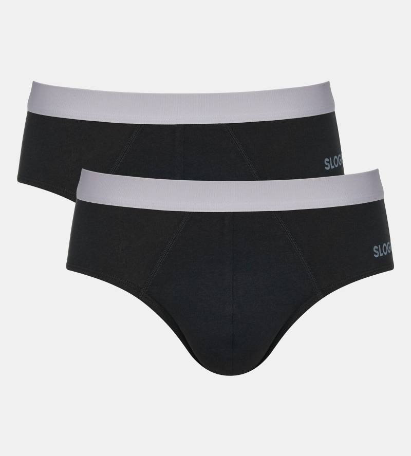 sloggi Slip »men GO ABC 2.0 Brief 2P«, (Packung, 2 St.), super weicher Baumwoll- und Elasthan-Mix von Sloggi