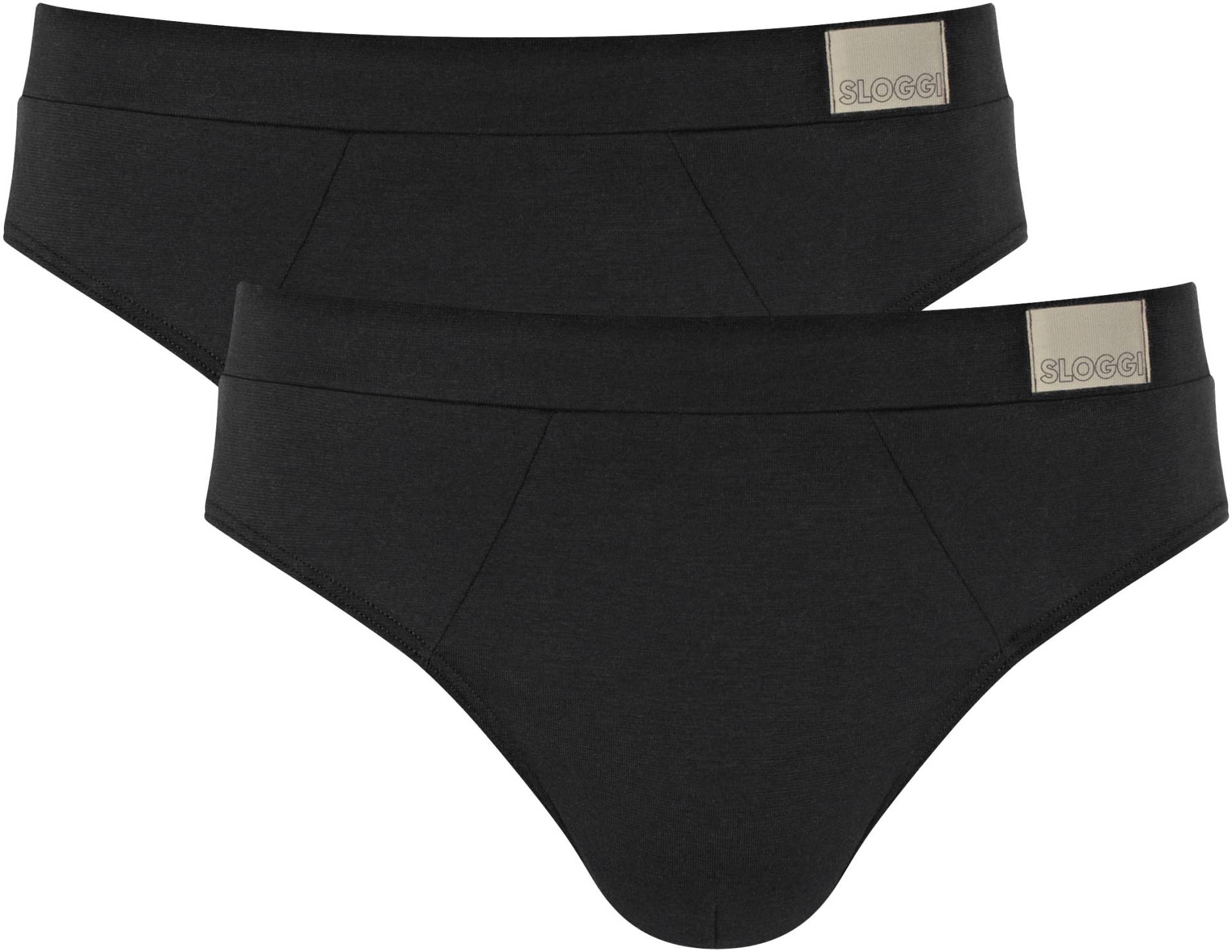 sloggi Slip »men GO Natural Brief C2P«, (2er Pack), Tunnelbund von Sloggi