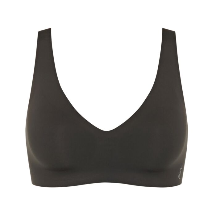 sloggi Zero feel soft Bra ohne Bügel, schwarz, M von Sloggi