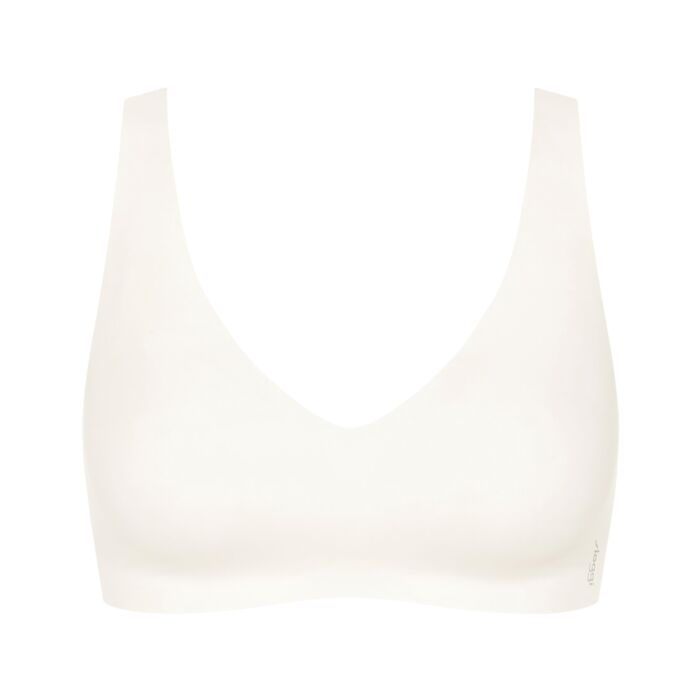 sloggi Zero feel soft Bra ohne Bügel, weiss, M von Sloggi