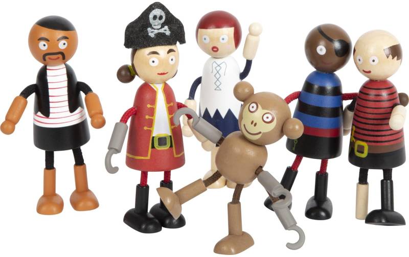 Small Foot Anziehpuppe »Piraten Figuren« von Small Foot