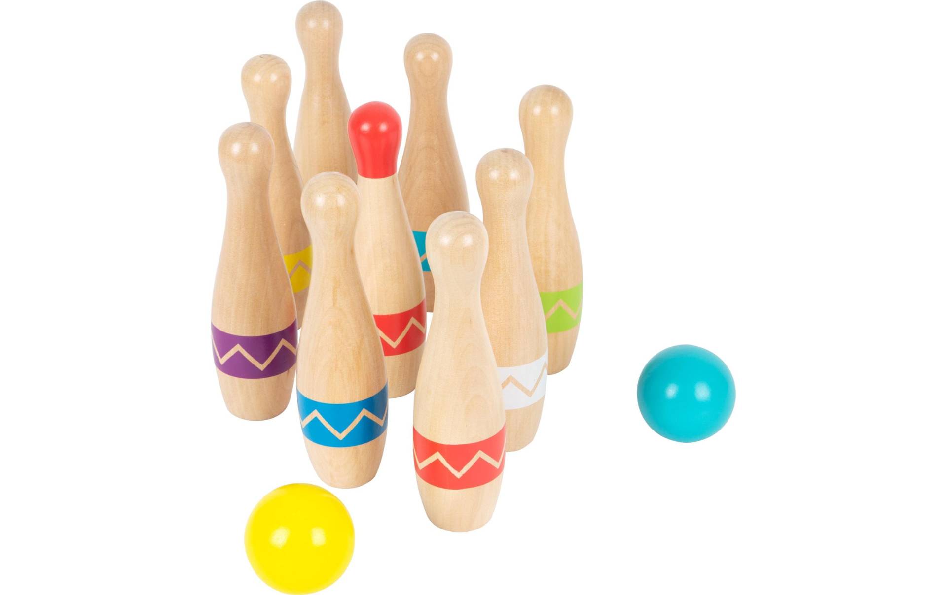Small Foot Spiel »Kegelspiel Active Active«, Holzart: Schima (China) von Small Foot