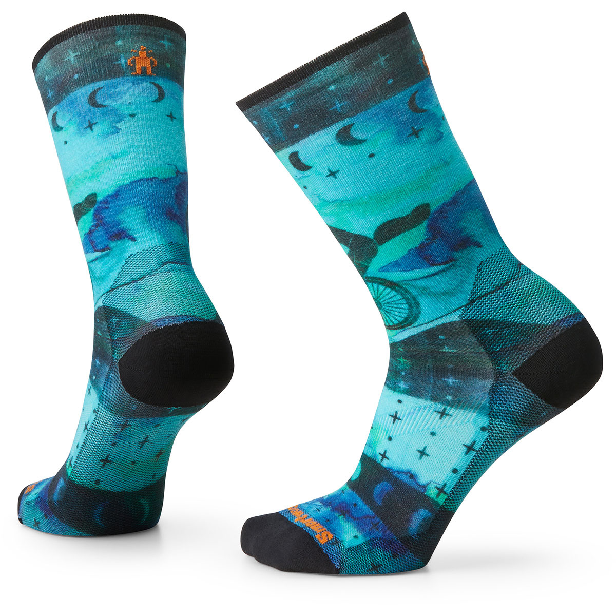 Smartwool Damen Bike Zero Cushion Celestial Crew Socken von SmartWool