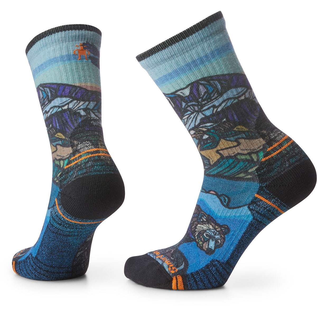 Smartwool Damen Hike Light Icy Range Crew Socken von SmartWool