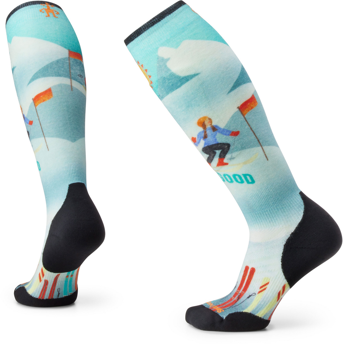 Smartwool Damen Ski Targeted Snow Bunny OTC Socken von SmartWool