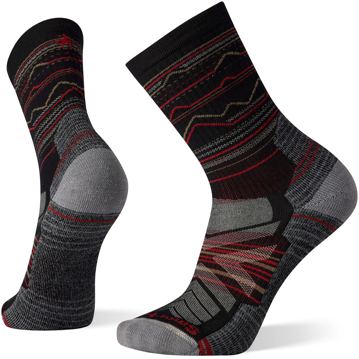 Smartwool Hike Light Mountain Range Pattern Crew Socken Smartwool Hike Light Mountain Range Pattern Crew Socken von SmartWool