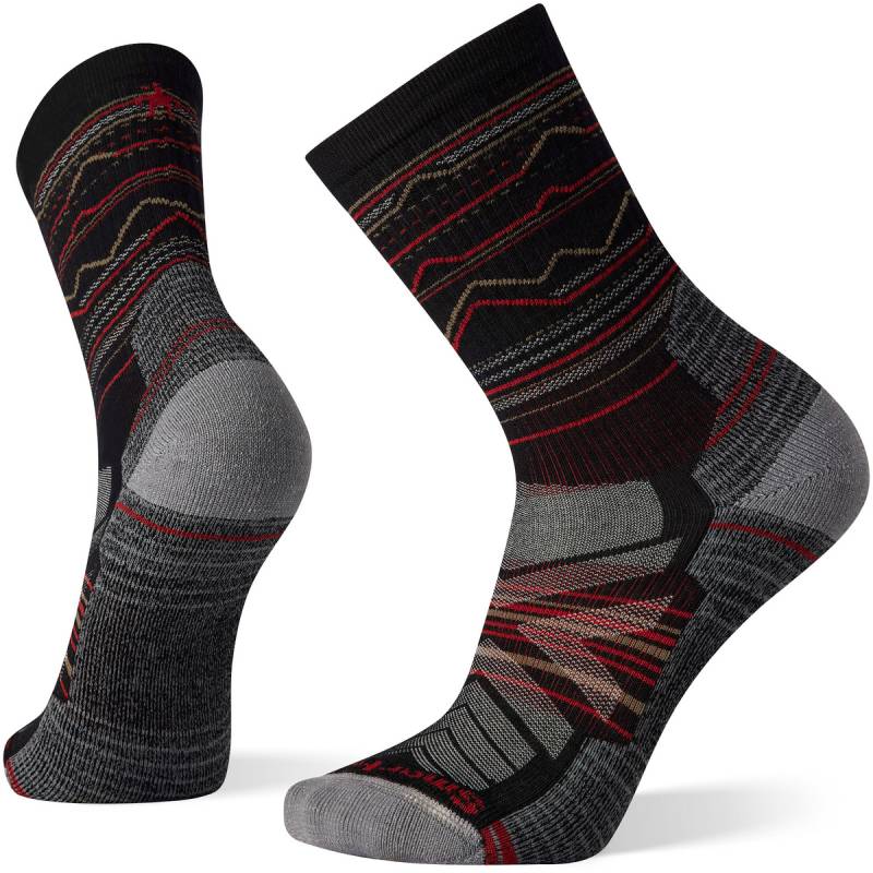 Smartwool Hike Light Mountain Range Pattern Crew Socken von SmartWool