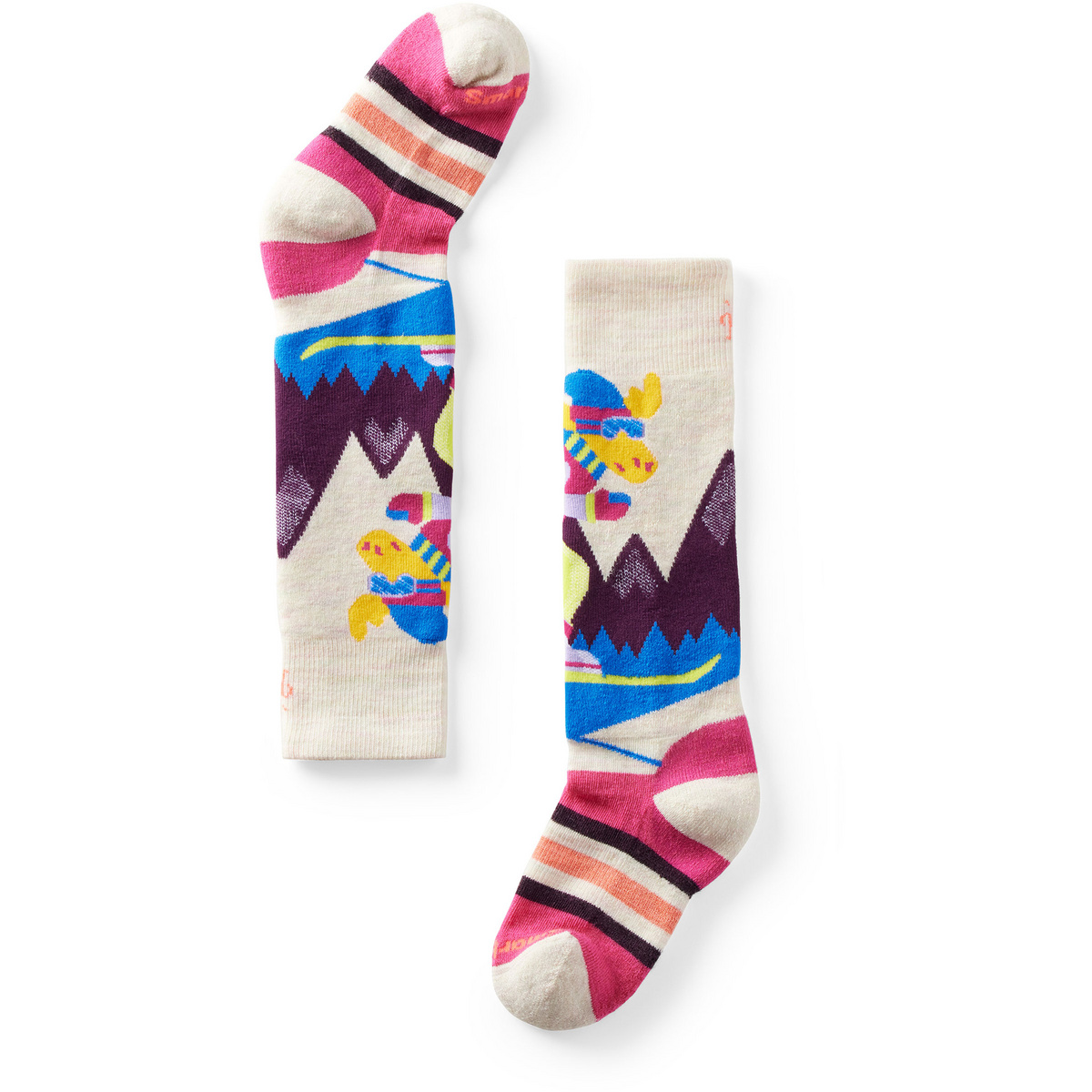 Smartwool Kinder Mountain Moose Pattern OTC Socken von SmartWool