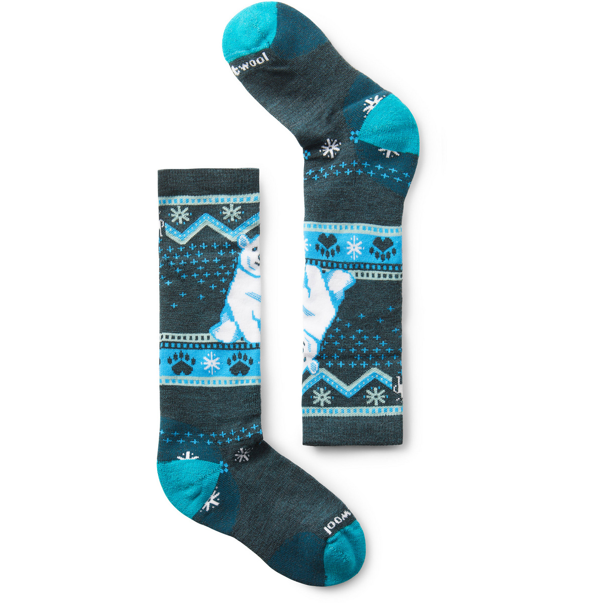 Smartwool Kinder Winter Polar Bear OTC Recycled Socken von SmartWool