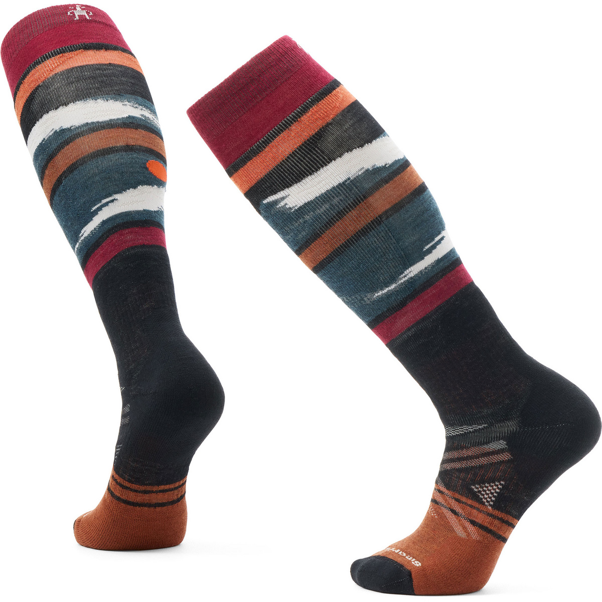 Smartwool Ski Full Midnight Ski Pattern OTC Socken von SmartWool