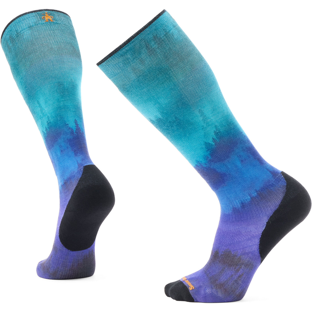 Smartwool Ski Targeted Compression Print OTC Socken von SmartWool