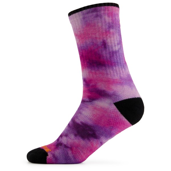 Smartwool - Athletic Far Out Tie Dye Print Crew - Multifunktionssocken Gr M lila von Smartwool