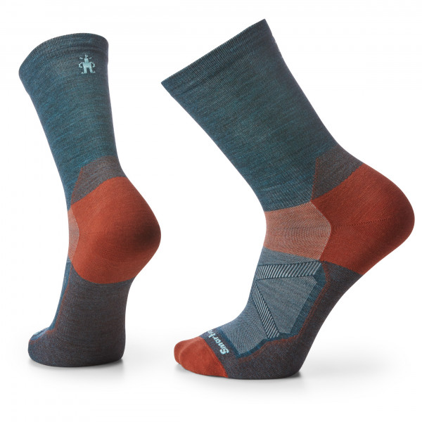 Smartwool - Bike Zero Cushion Crew Socks - Velosocken Gr L;M;XL grau von Smartwool